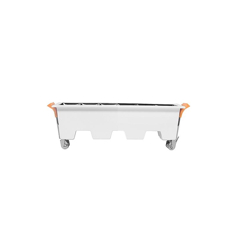SPOT LINEAR 10W WHITE-BLACK RECESSED