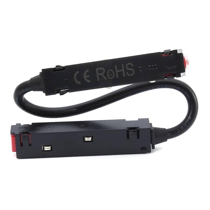 FLEX CONNECTOR FOR MAGNETIC 1-3 PHASE RAIL BLACK