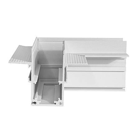 MAG RAIL L-CONNECTOR 1-3 PHASE WHITE  FOR 12.5mm BOARDS