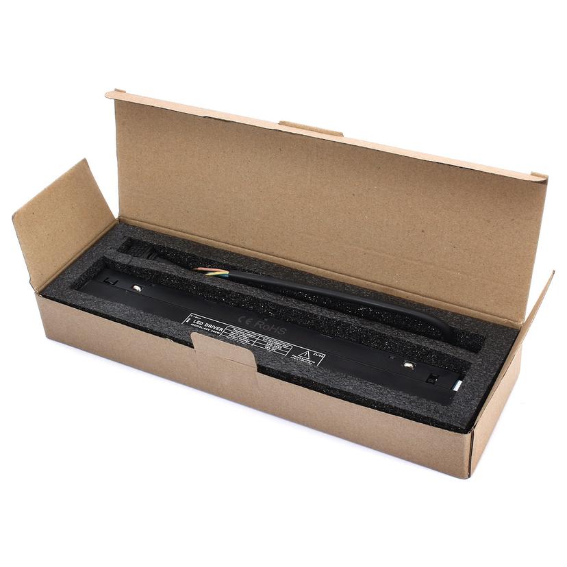POWER SUPPLY FOR MAGNETIC 1-3 PHASE RAIL PLUG-IN BLACK