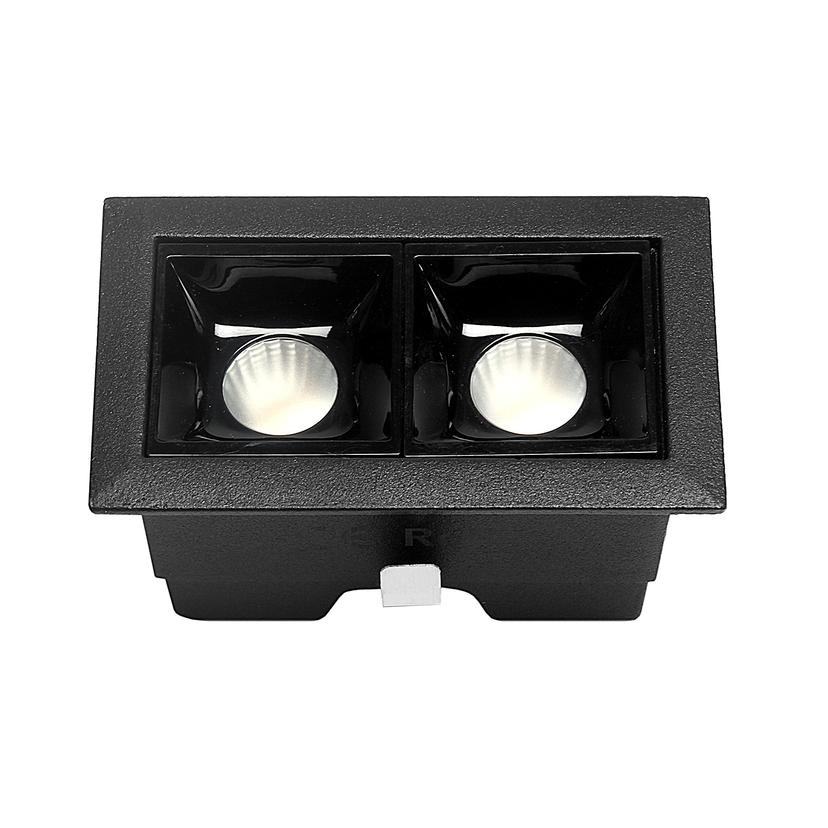 SPOT LINEAR 4W BLACK RECESSED