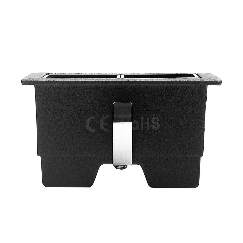 SPOT LINEAR 4W BLACK RECESSED