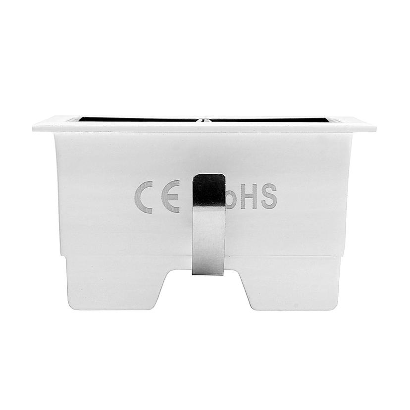 SPOT LINEAR 4W WHITE- BLACK RECESSED