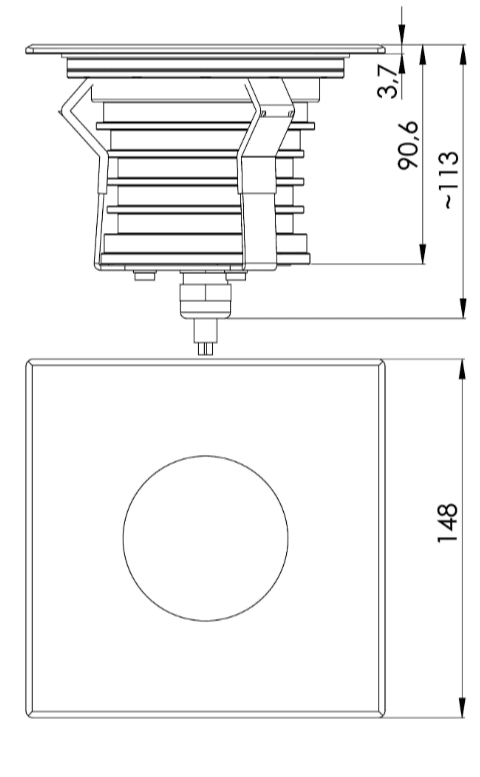 URO MEDIUM PREMIUM SQ 220-240VAC