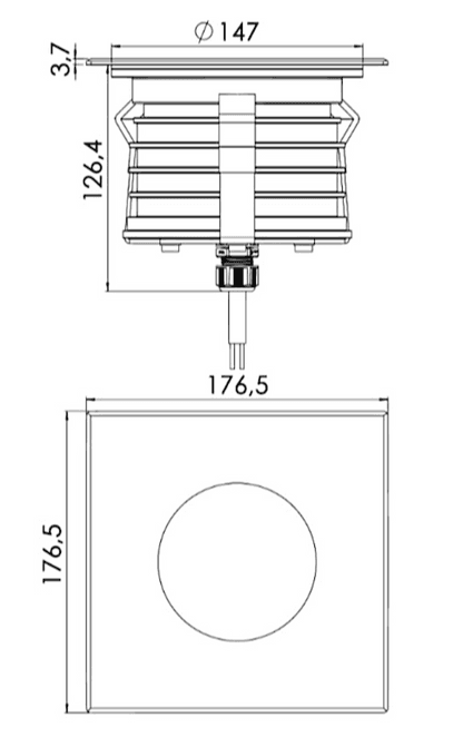 URO BIG PREMIUM SQ 12/24VDC