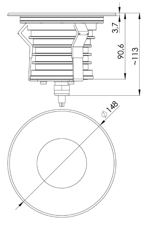 URO MEDIUM PREMIUM RD 12/24VDC