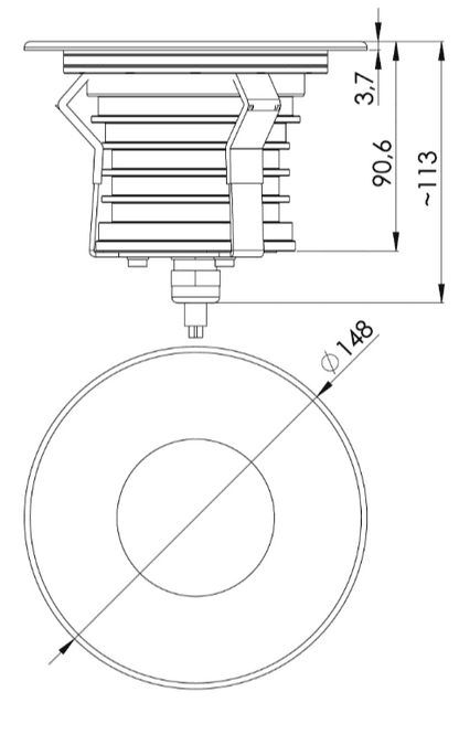 URO MEDIUM PREMIUM RD 12/24VDC